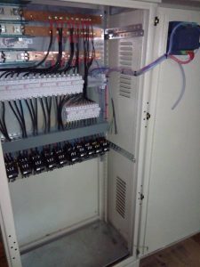 Elma Electrical Control Panel that controls cosine signal that was build and installed for SAKOFLEX ICSA